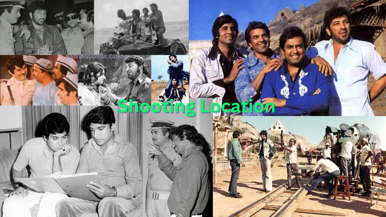 Sholay Movie Shooting Location