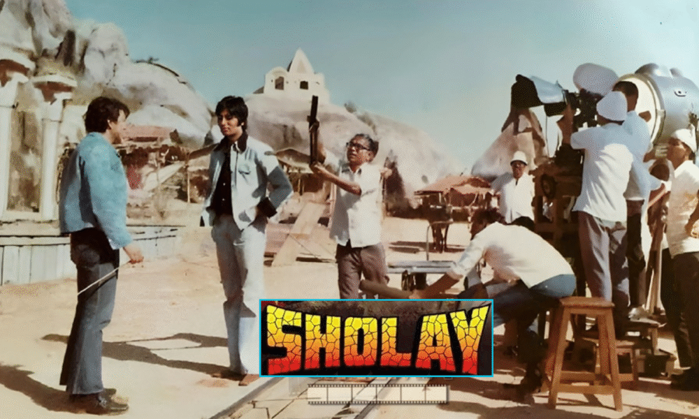 shoaly movie shooting behind the scene jai veeru gabbar thakur basanti