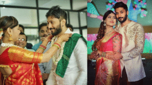 Chetan Kumar With His Wife Megha Shrivastva