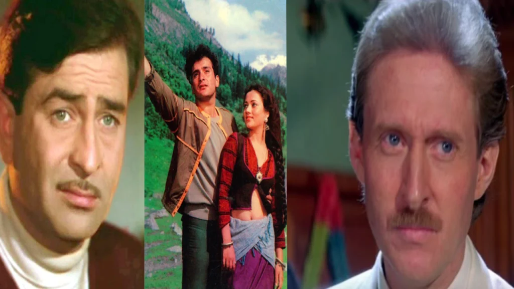 Tom Alter and Raaj kapoor 