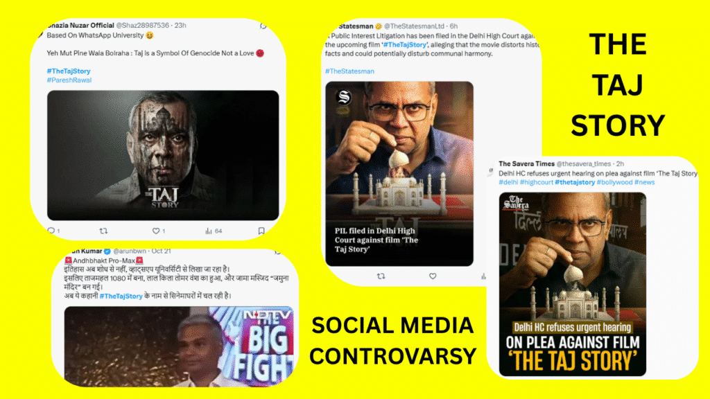 the taj story controversy